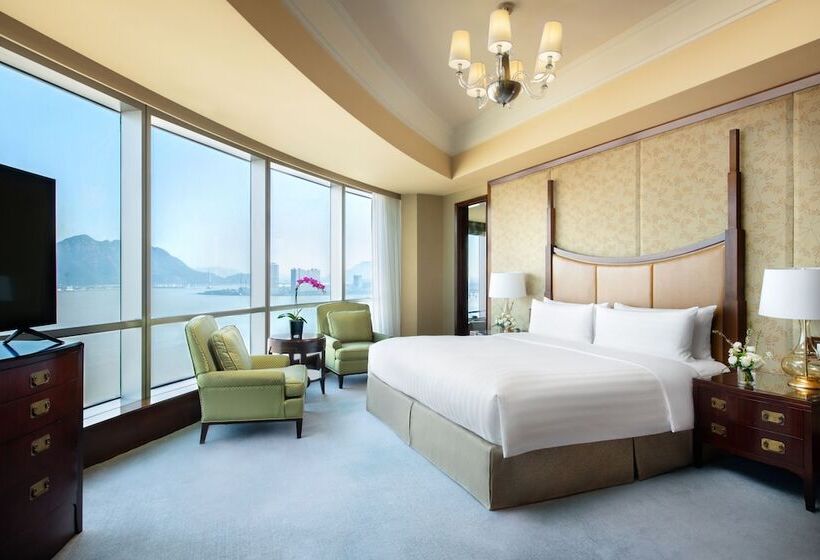 سوییت اجرایی, Shangri La Wenzhou A Panoramic View Of The River, Adjacent To Wenzhou International Convention And E
