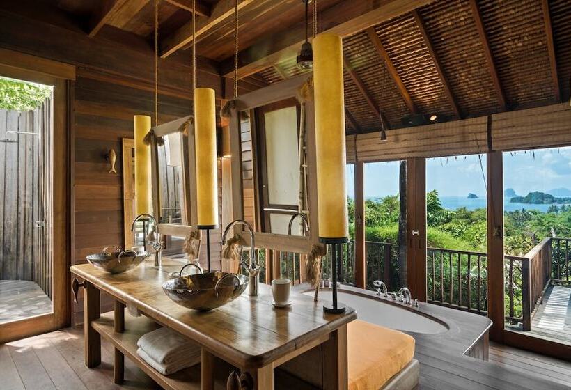 Jednopokojowa willa z basenem, Six Senses Yao Noi