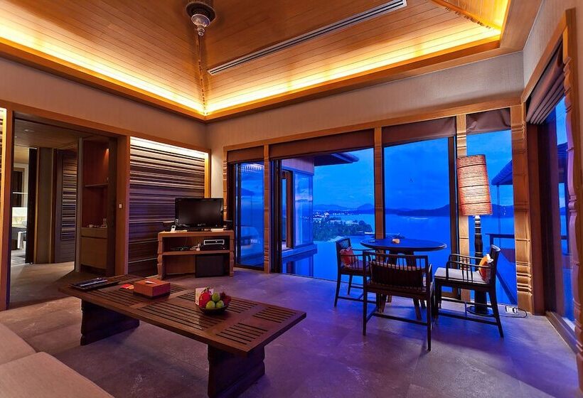 ویلای دلوکس 1 خوابه با چشم‌انداز دریا, Sri Panwa Phuket Luxury Pool Villa Hotel   Sha Plus