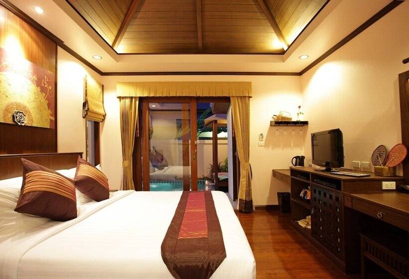 ویلای یک اتاق خوابه با استخر شنا, Kanok Buri Resort