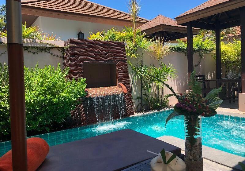 ویلای یک اتاق خوابه با استخر شنا, Kanok Buri Resort