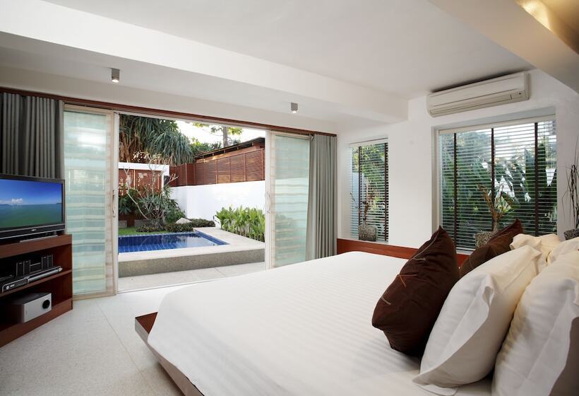 ویلای یک اتاق خوابه با استخر شنا, La Flora Resort Patong