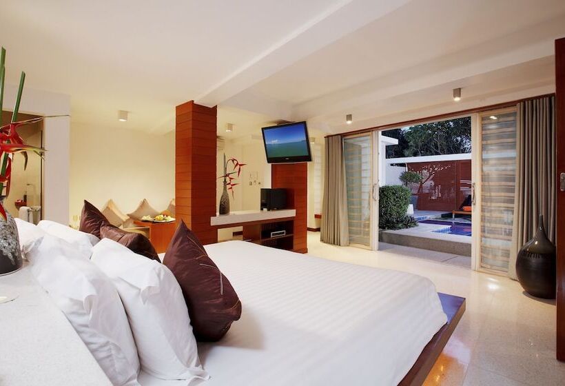 ویلای یک اتاق خوابه با استخر شنا, La Flora Resort Patong