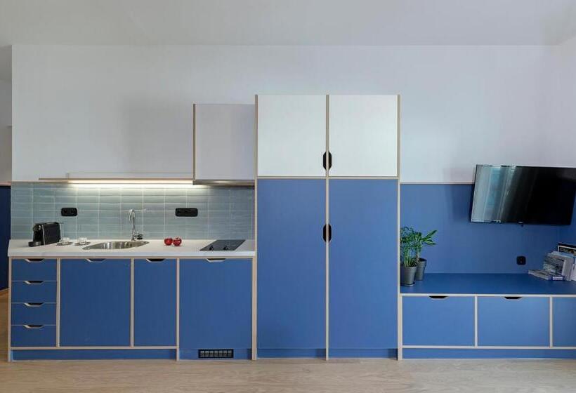 آپارتمان 1 خوابه با بالکن, Acro Urban Suites