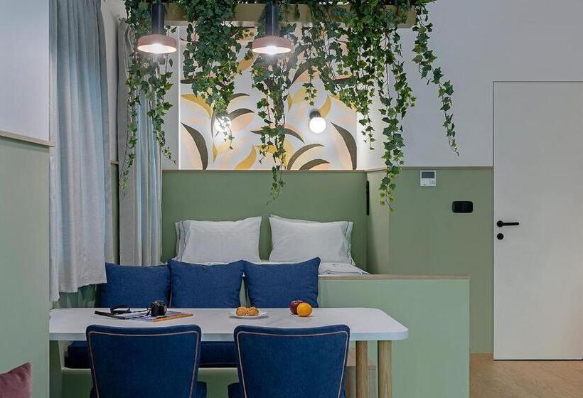 آپارتمان 1 خوابه با بالکن, Acro Urban Suites