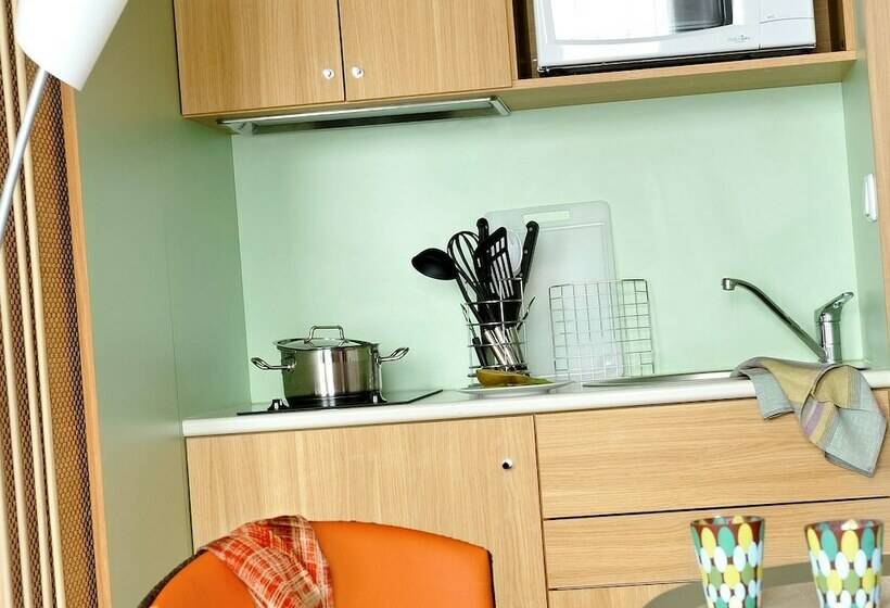 استودیوی استاندارد با تخت دوبل, Aparthotel Adagio Nantes Centre