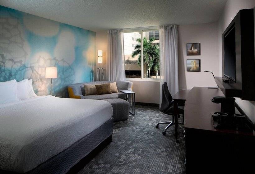اتاق استاندارد با تخت دوبل, Courtyard Miami Dadeland