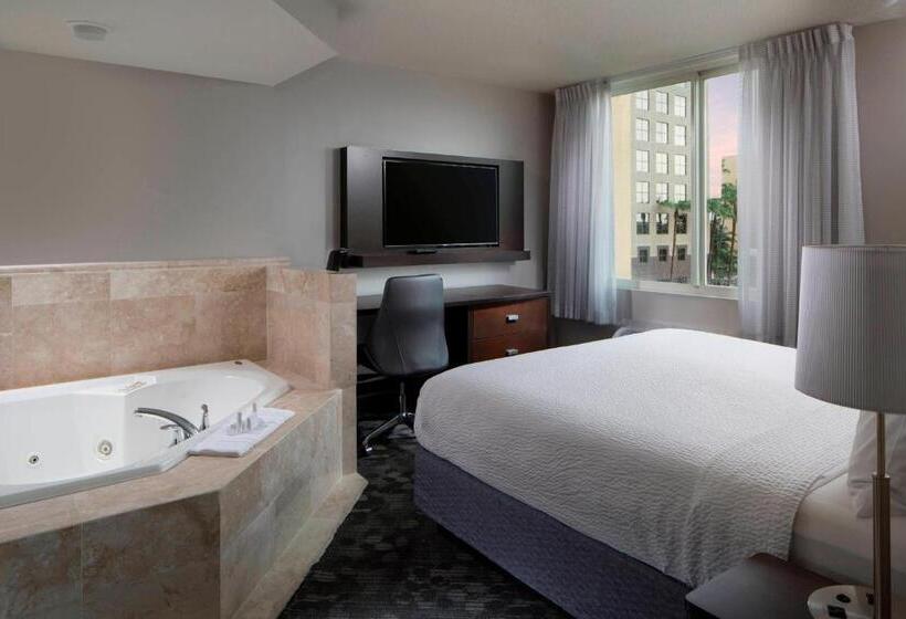 اتاق استاندارد با تخت بزرگ, Courtyard Miami Dadeland