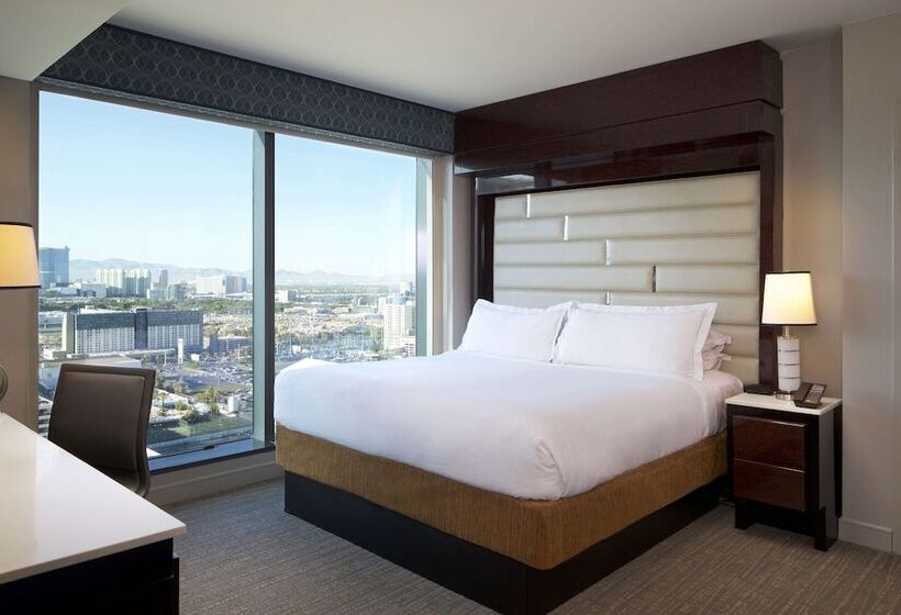 Junior Suite Aangepast voor Gehandicapten, Hilton Grand Vacations Club Elara Center Strip Las Vegas