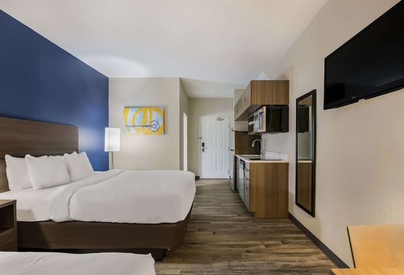 غرفه قياسيه سريرين مزدوجين, Mainstay Suites Joliet I80