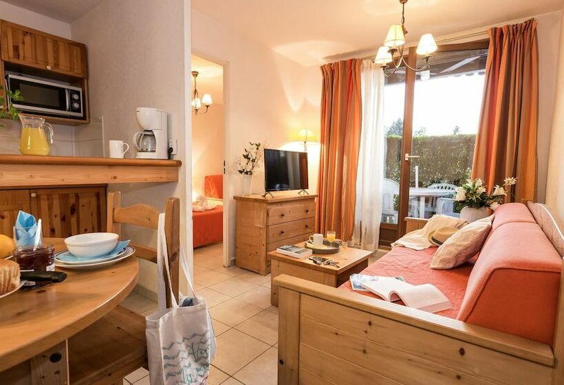 آپارتمان 1 خوابه, Résidence Odalys Les Chalets D Evian