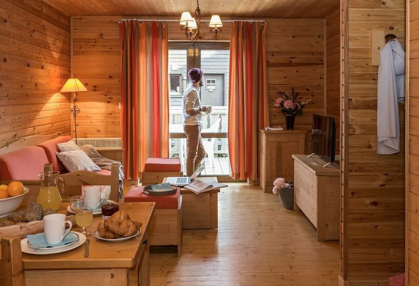 آپارتمان 1 خوابه, Residence Odalys Les Chalets D Evian