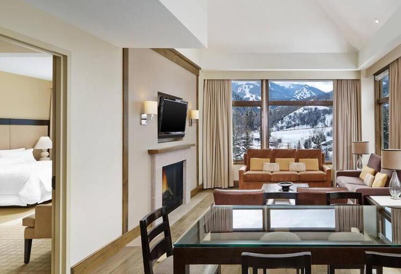 سوییت با چشم‌انداز کوه, The Westin Riverfront Resort & Spa, Avon, Vail Valley