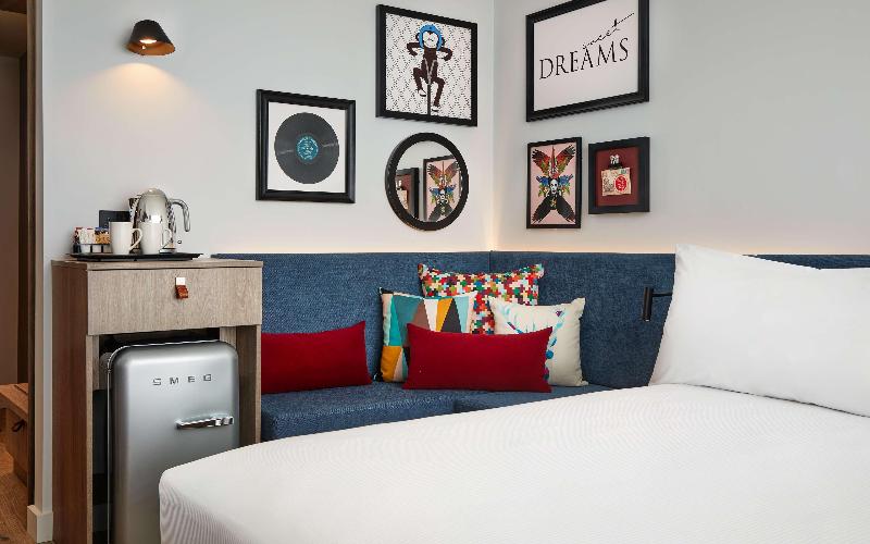 اتاق استاندارد با تخت دو نفره بزرگ, Hampton By Hilton Dublin City Centre