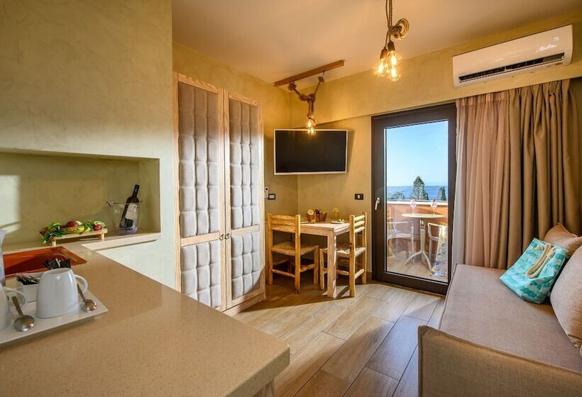 اتاق پرمیوم با چشم‌انداز دریا, Esperides Resort Crete The Authentic Experience