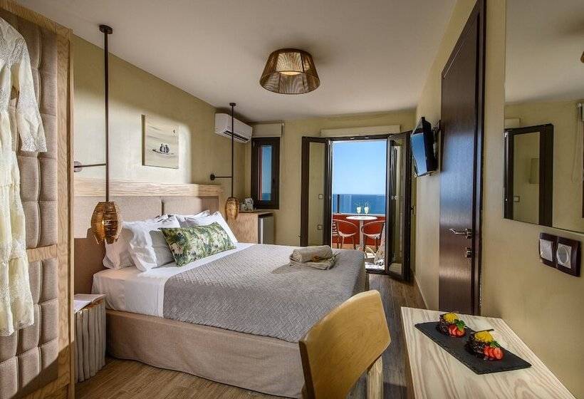 اتاق لوکس با چشم‌انداز دریا, Esperides Resort Crete The Authentic Experience