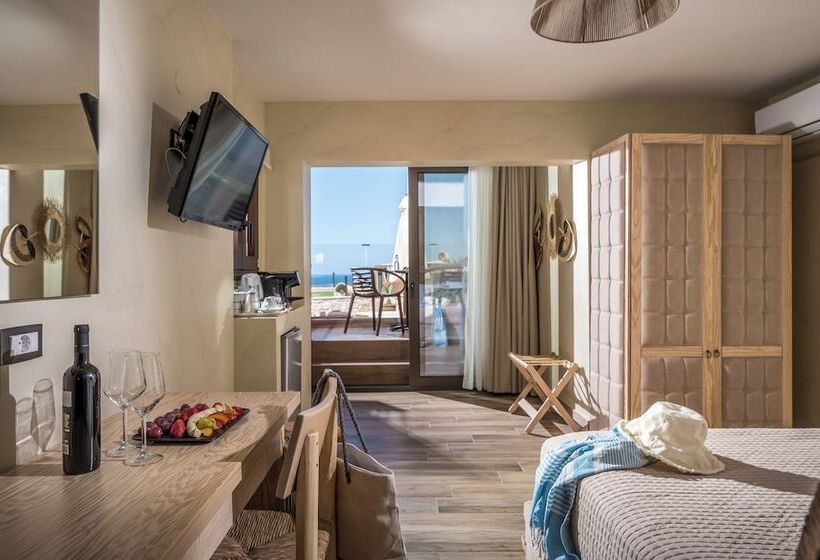 اتاق لوکس با چشم‌انداز دریا, Esperides Resort Crete The Authentic Experience