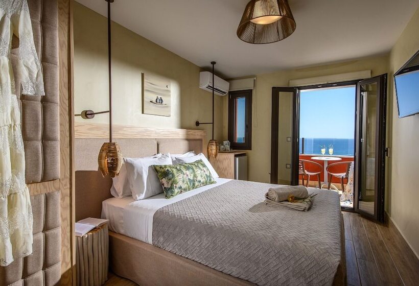 Quarto deluxe vista mar, Esperides Resort Crete The Authentic Experience