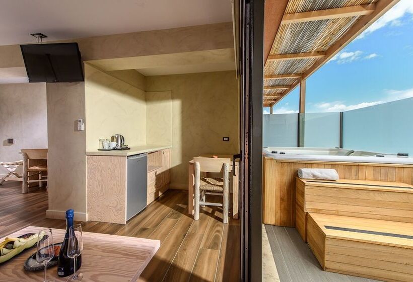 اتاق پرمیوم با چشم‌انداز دریا, Esperides Resort Crete The Authentic Experience
