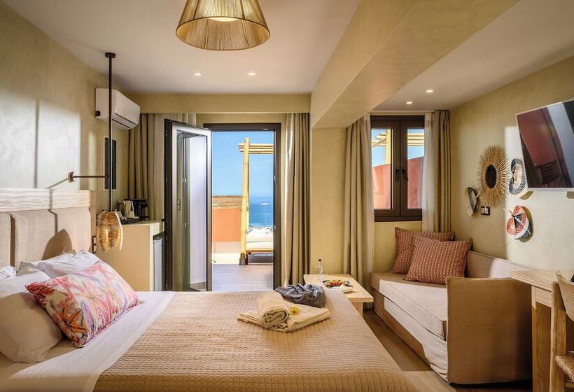 اتاق پرمیوم با چشم‌انداز دریا, Esperides Resort Crete The Authentic Experience