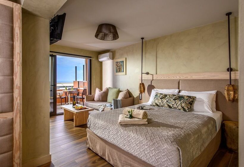 اتاق پرمیوم با چشم‌انداز دریا, Esperides Resort Crete The Authentic Experience