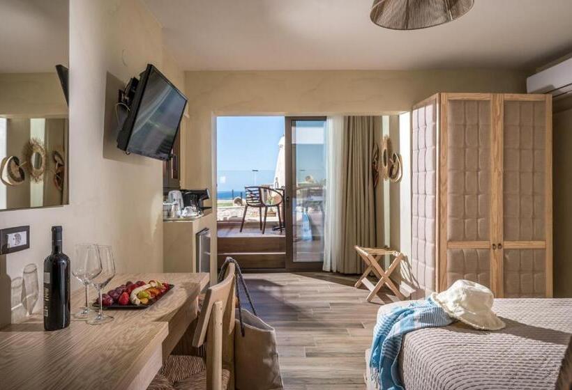 اتاق لوکس با چشم‌انداز دریا, Esperides Resort Crete The Authentic Experience