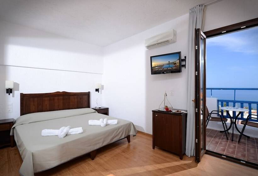 Standardzimmer mit Meerblick, Hersonissos Village Hotel & Bungalows