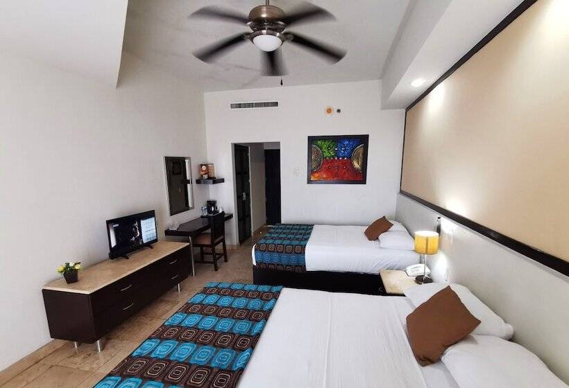 اتاق استاندارد با 2 تخت دوبل, Coral Island Beach View