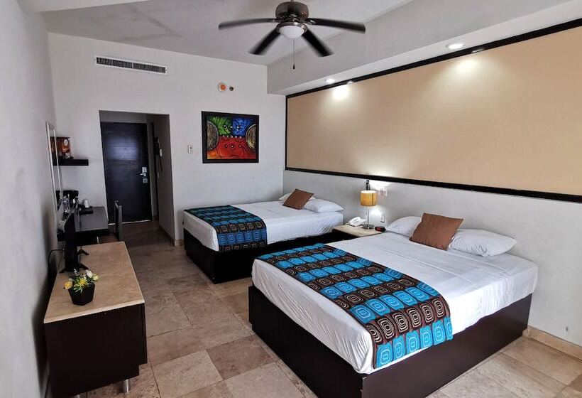 اتاق استاندارد با 2 تخت دوبل, Coral Island Beach View