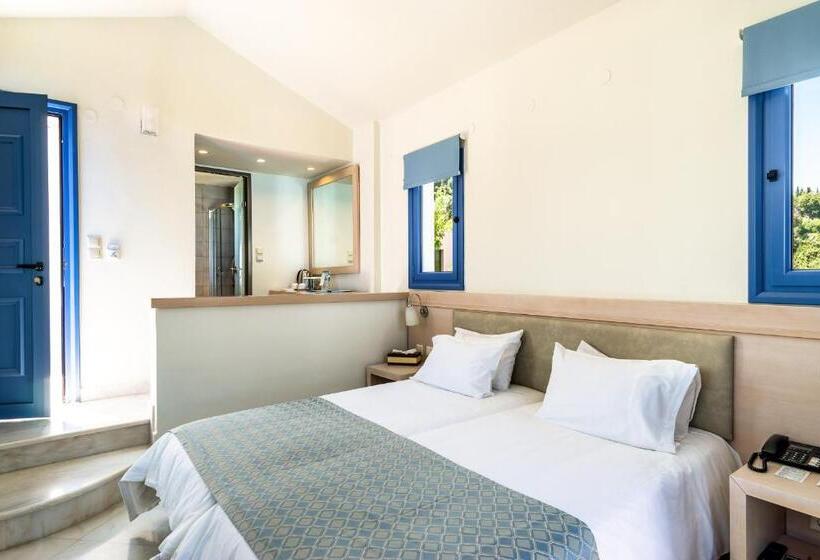 اتاق یک تخته با چشم‌انداز باغ, Porto Galini Seaside Resort & Spa