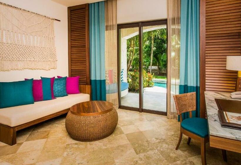 سوئیت جونیور با تخت بزرگ, Secrets Maroma Beach Riviera Cancun  All Inclusive  Adults Only