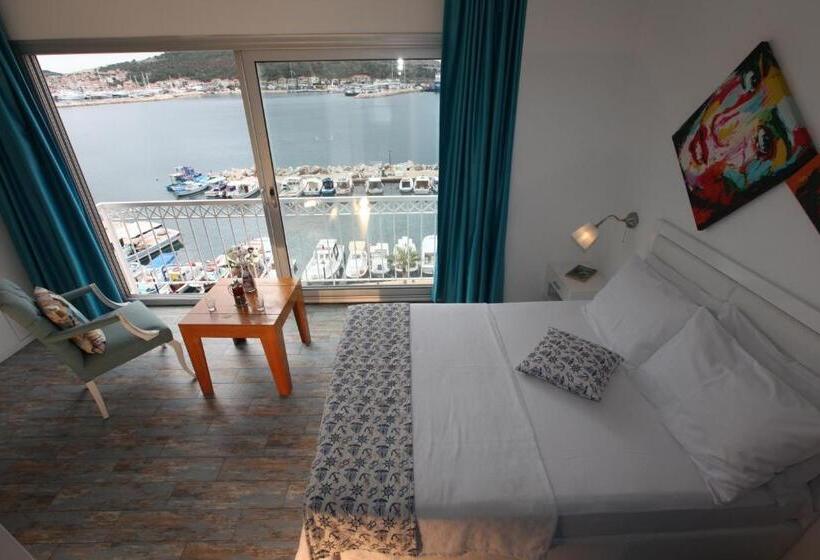 اتاق استاندارد با تخت بزرگ, Larimar Hotel Cesme
