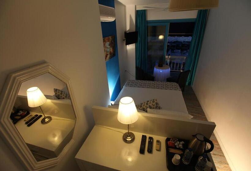 اتاق استاندارد با چشم‌انداز دریا, Larimar Hotel Cesme