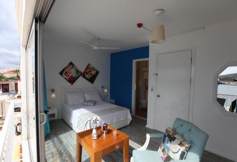 اتاق استاندارد با تخت بزرگ, Larimar Hotel Cesme