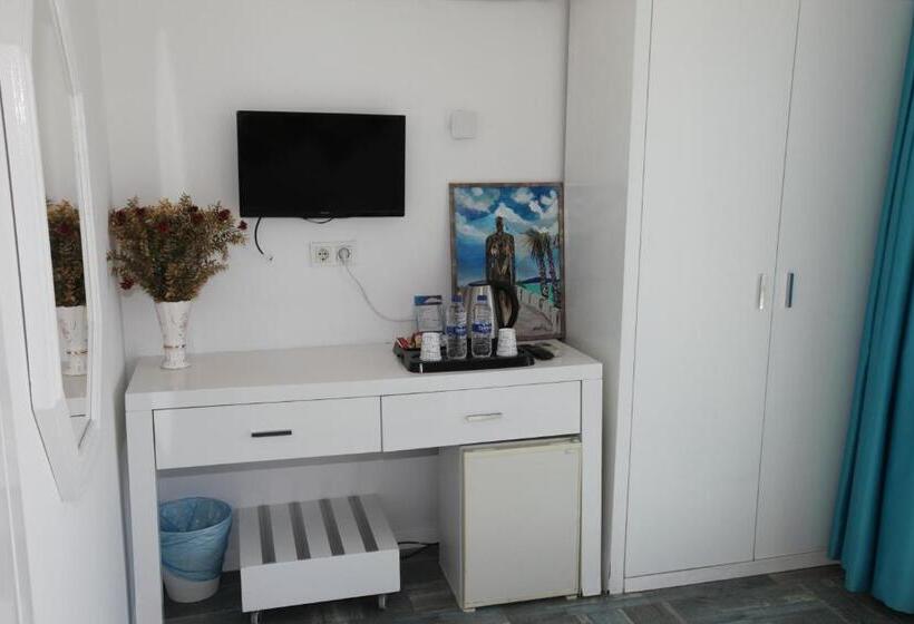 اتاق استاندارد با بالکن و چشم‌انداز دریا, Larimar Hotel Cesme