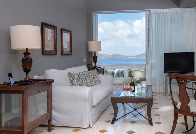 Deluxe Suite Sea View, Elounda Gulf Villas By Sandglass