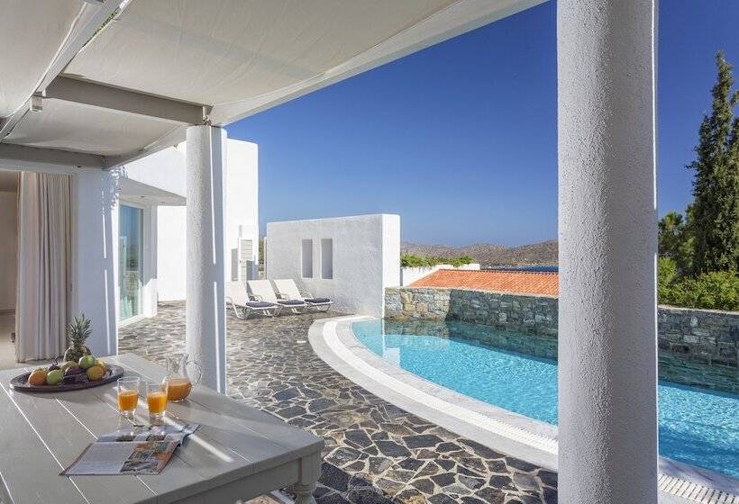 ویلای 2 خوابه با چشم‌انداز دریا, Elounda Gulf Villas By Sandglass