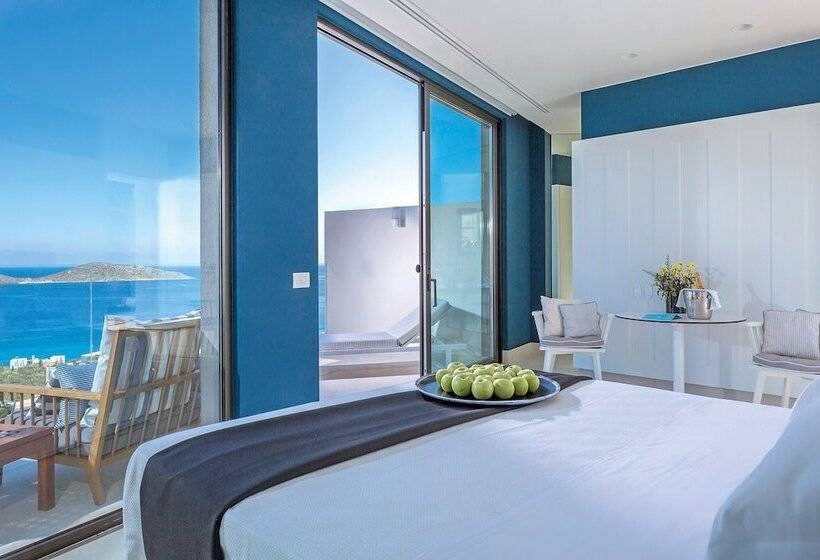 سوییت سوپریور با چشم‌انداز دریا, Elounda Gulf Villas By Sandglass