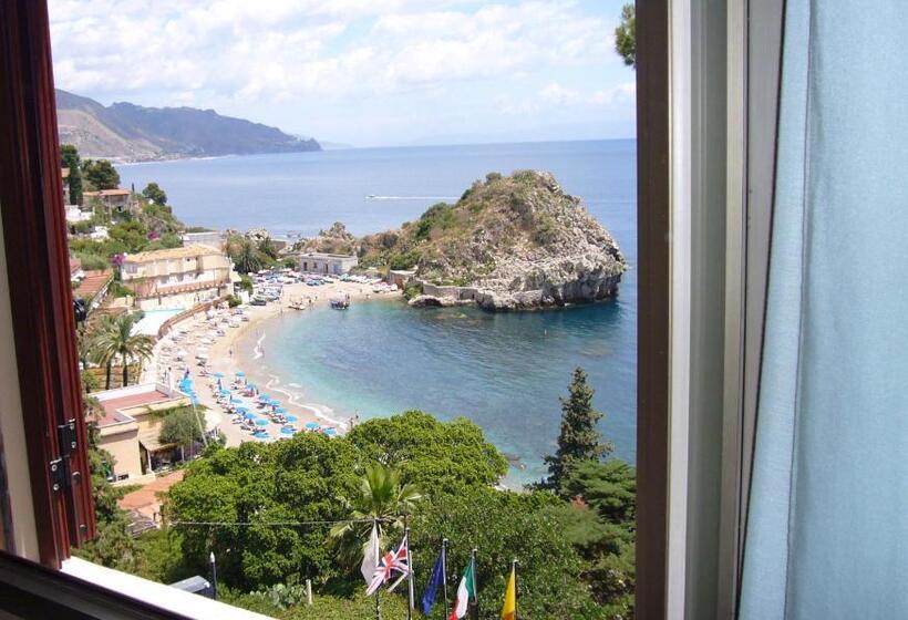 اتاق استاندارد با چشم‌انداز دریا, Jonic Hotel Mazzarò