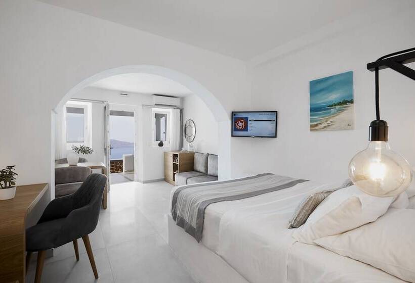 اتاق استاندارد با چشم‌انداز, Santorini Princess Spa