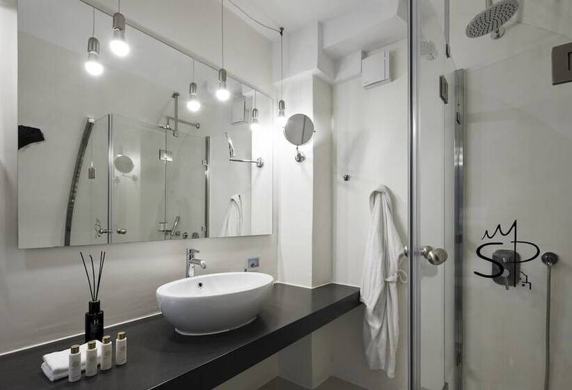 اتاق استاندارد سه تخته با چشم‌انداز, Santorini Princess Spa