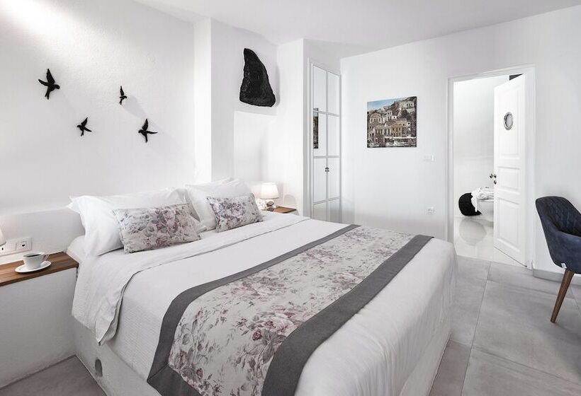 اتاق استاندارد سه تخته با چشم‌انداز, Santorini Princess Spa