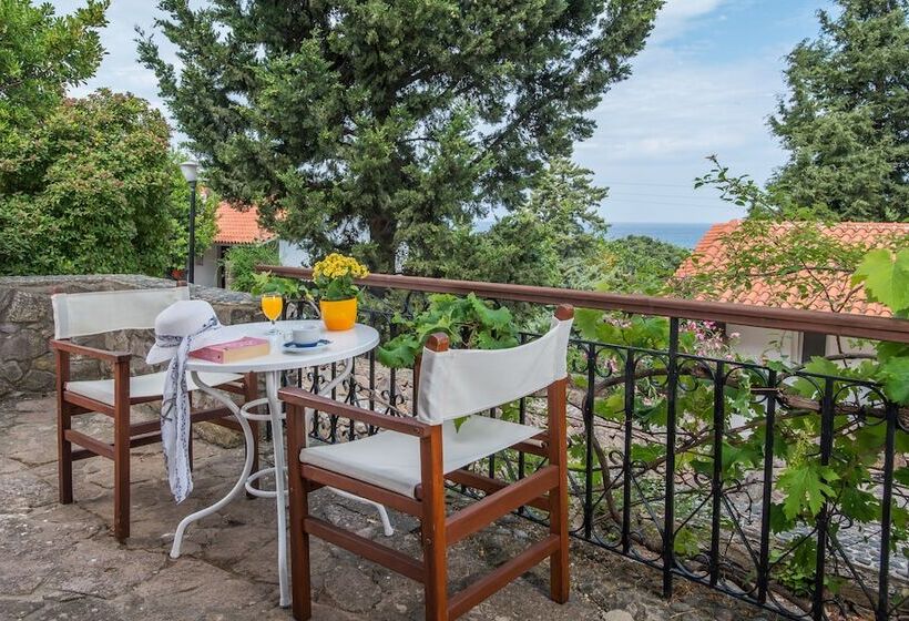 带花园景观的标准洋房, Delfinia Hotel & Bungalows