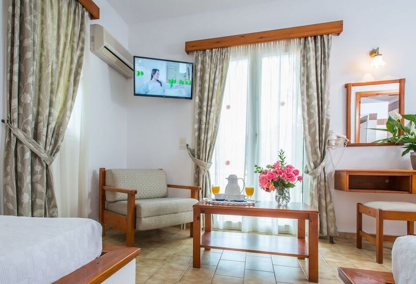 带花园景观的标准洋房, Delfinia Hotel & Bungalows