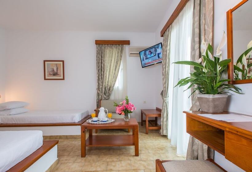 带花园景观的标准洋房, Delfinia Hotel & Bungalows
