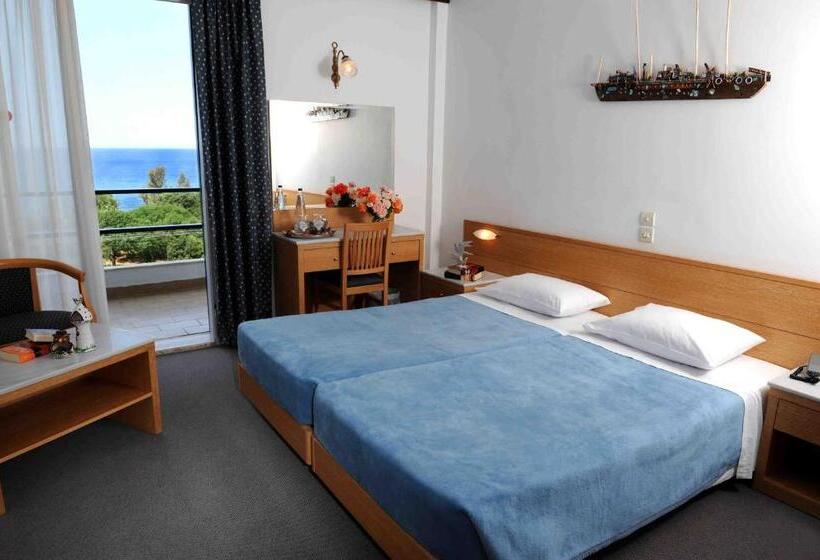 带海景的古典房间, Delfinia Hotel & Bungalows
