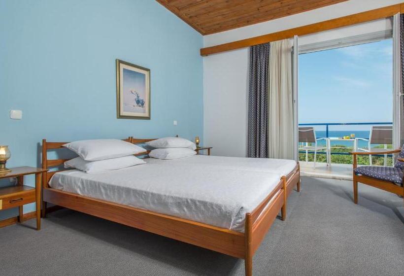 带海景的古典房间, Delfinia Hotel & Bungalows
