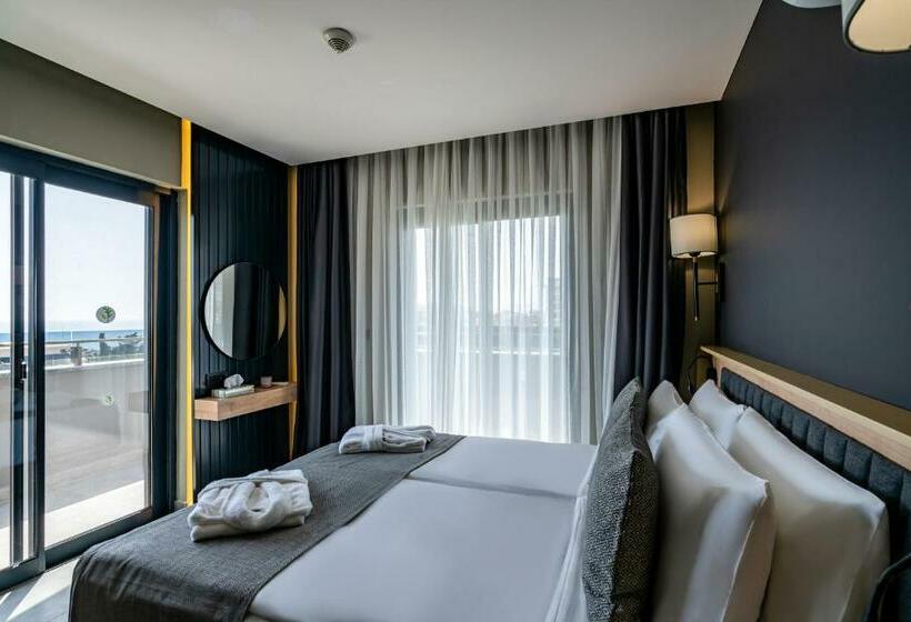 小型套房带海景, Green Garden Resort & Spa