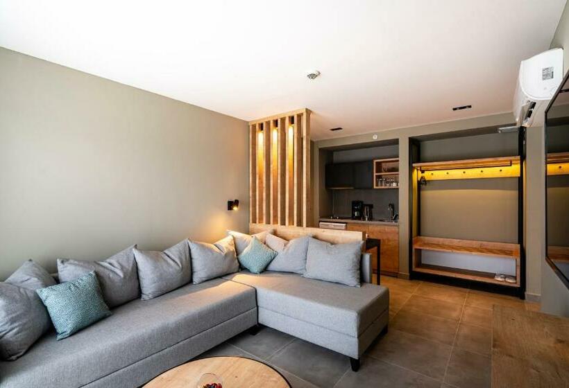 小型套房带海景, Green Garden Resort & Spa