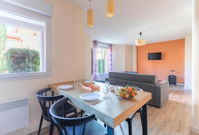 Apartament 3 Dormitoris, Appart City Classic Toulouse Saintsimon